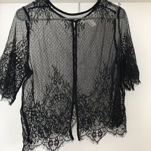 Sheer Lace Top